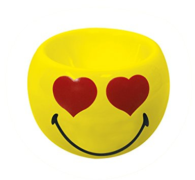 Zak Designs 6727-4462 Smiley Emoticon Verliebt Eierbecher Gelb