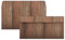 50x Design-Briefumschläge in Natur-Holz-Optik DIN lang, 11 x 22 cm, Farbe: braun Haftklebung mit Abziehstreifen 3 Jahre Garantie auf Klebung