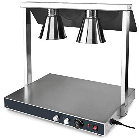 LACOR Calentador de Buffet, 50 W, Plata