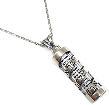 MYSTIC JEWELS Pendentif en argent 925 porte-bonheur Chema Israël