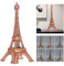 Fdit LED Light Up Eiffelturm Nachtlicht LED Tischlampe Metall Architektur Modell Handwerk Desktop Home Decoration Kunst