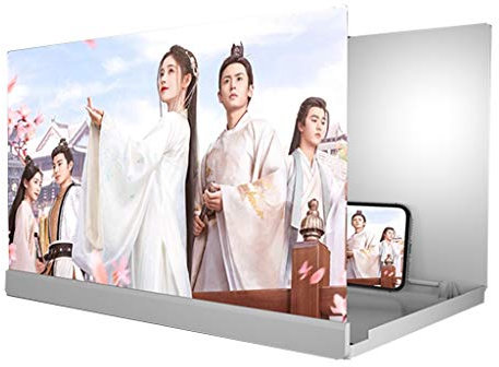 ARCH Téléphone Portable Amplificateur Agrandisseur Ecran Telephone 3D HD Mobile Magnifier Écran for Les Films, des Vidéos Et des Jeux, Projecteur D'ecran Tous Les Smartphones Accessoires Cadeaux