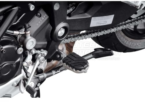 SW-MOTECH Endurofußrastensatz ION für Fahrer - Edelstahl - 2 Höhen - Mit ABE