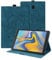 Auslbin Custodia per Samsung Galaxy Tab A 10.5 Pollice (SM-T590/SM-T595) 2018 Pelle PU La Farfalla Modello Cover Tablet Case con Supporto Funzione (Blu)