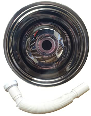 Large 31cm Campervan Sink with Waste Pipe
