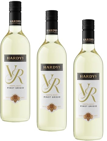 Hardys VR Pinot Grigio, 75 cl (Pack of 3)