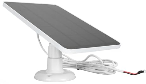 10W Solar Panel for Battery Surveillance Camera, Outdoor Solar Panel Camera Charger for Google, Video Doorbell 2, Doorbell 3 (CSP4W-O-W)