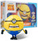 Minions Despicable Me 4 Spielzeug, 12cm Mega Jerry Actionfiguren, mit 3 veränderbaren Gesichtsausdrücken Minion Modellbausätze, Geschenke für Kinder ab 8 Jahren & älter
