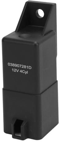 Glühkerzen-Steuermodul, 9-poliges Relais 0281003038, Ersatz für 4, Kompatibel mit A1 Sportb, ABS-Materialien Sorgen für Stabile Leistung Beim Motorstart