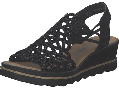 Rieker 67465 Sandales compensées Femme