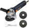 MAXXT Meuleuse d'angle 125 mm | 1700W avec Démarrage progressif & Protection anti-surcharge – 12 000 tr/min pour coupe, meulage et polissage de précision