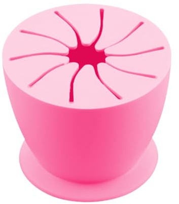 Lotsdonxia Silikon-Unkrautsammler mit Saugnäpfen – Vinyl-Schrott-Tonabnehmer zum Basteln, Formen und Silhouettenarbeiten (Rosa)