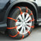 WJYFCL 10 Stück Schneeketten für Autos für VW Amarok Arteon Atlas Atlas Cross Sport, Schneereifen Ketten, Schneereifen-Kabelbinder, Verstellbares rutschfeste Ketten,10Pcs