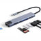 Adattatore USB C Hub 8 in 1, Docking Station Multiport con HDMI 4K, Ethernet RJ45 100M, PD100W, USB 3.0/2.0, lettore di schede SD/TF, compatibile con MacBook Pro/Air e altri dispositivi USB-C​