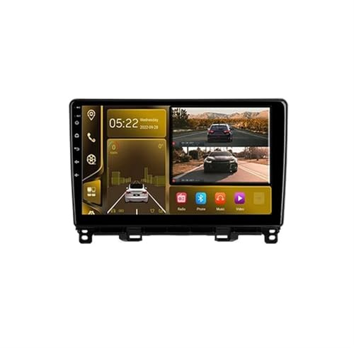 Android 13 2 DIN Radio 9 Pollice Schermo touch per auto per Honda Jazz Fit 4 2021 2022 con Telecamera Posteriore/Wireless Carplay/BT/FM/navigazione GPS Controllo al volante(2+64G)