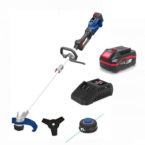 Güde Akku Freischneider FS 18-401-30, Motorsense, Rasentrimmer, 18 V, Akku 4,0 Ah