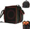 Travel Bag for JBL Partybox Encore 2 Speaker Protective Case, Portable Speaker Bag with Microphone Storage Bag with Hand Strap and Shoulder Strap for Outdoor Party