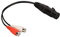 SPYMINNPOO Xlr Femmina a 2 Cavi di Scheggiatura Premium Femminile e Femmina Doppio a Xlr per Amplificatori per Miscelatori Microfoni