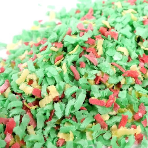 Streuselheld Schnippel Blumenwiese 10g - Essbare Esspapier Flocken für frische Backideen & Sommer-Desserts