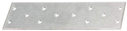 ALBERTS Perforated Plate, 160 x 40 mm, Sendzimir-Galvanised, 50 STK