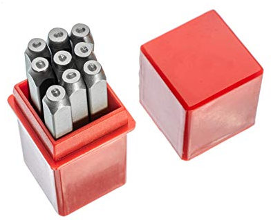 Se 931 NS 1 mm Número NAREX – Juego de sacabocados (9 piezas)