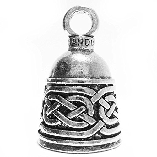 Guardian Bell Irische keltische Webung Motorrad Biker Luck Gremlin Reitglocke oder Schlüsselanhänger