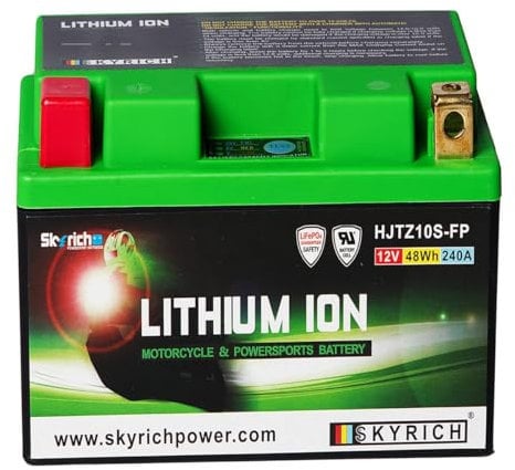 Skyrich - Batteria moto Litio YTZ10S-BS 12V 4Ah HJZ10