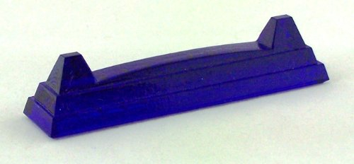 Porte couteaux en verre bleu Cobalt