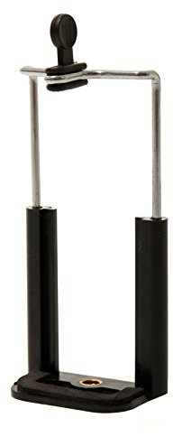 Photecs® Smartphone Stativ Adapter 1/4 Gr. XXL (von ca. 100 bis 125 mm) / Halterung für Tablets, große Smartphones, Kompaktkameras und Navigationsgeräte