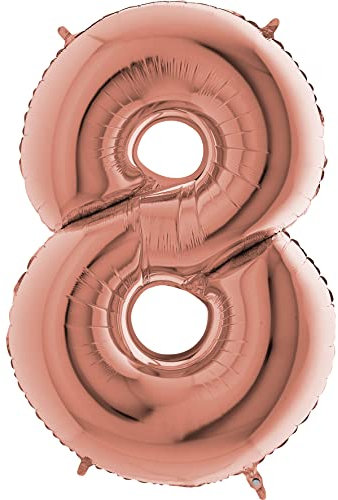 Grabo 033GR-P Superloon Nummer 3 Einzelpack, Länge 101,6 cm, Farbe Grün, Einheitsgröße (Rosegold, 8)
