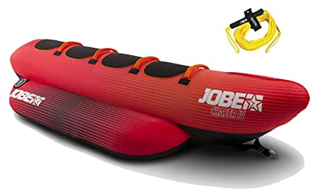Jobe Chaser 4 Personen Funtube Banane RED mit Leine