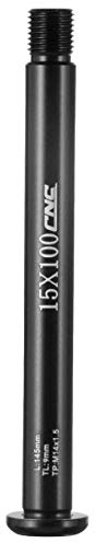 CNC Sgancio di Mozzo Anteriori per Forcella Fox Fork SC32 34 36, ASSE Passante di Forcella Anteriori, Spiedini del Tubo mozzo per Bici/Mountain Bike, M14 (P1.5) L145mm, Alluminio