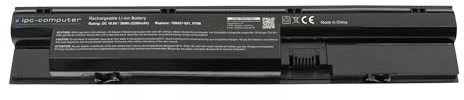 IPC-Computer Batterie Compatible avec HP ProBook 445 G1, 455 G1, 450 G1, 450 G0, 470 G2, 470 G0, 470 G1, 440 G0, 440 G1-708457-001 à 56Wh