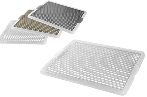 Gicos Vassoio colapiatti antiscivolo cola piatti cucina in plastica 35 * 44 * 2 CM colori assortiti OND-838644