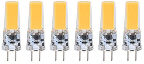 Lampadine a LED GY6.35, Lampadine Non Dimmerabili da 5W 500LM per Illuminazione Domestica Lampadine Ad Angolo del Fascio a 360° per L'illuminazione Decor Lampadario per la Casa (Bianco caldo)