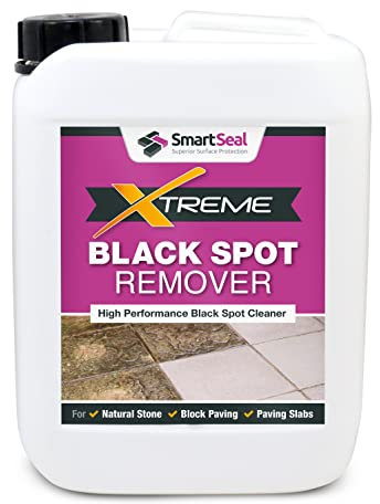 Smartseal Xtreme Black Spot Remover Patio - Easy to Apply Premium Patio Black Spot Remover - High-Performance Black Spot Destroyer for Natural Stone, Block Paving & Paving Slabs (5 Litres)