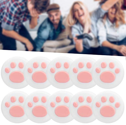 Cat Joystick, Cat Thumb Grips Cover Estilo único para Lite(Garras de Polvo en Blanco)