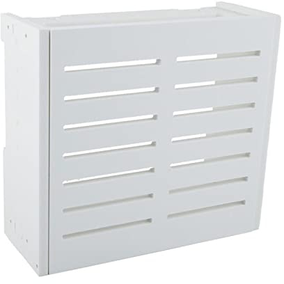 HOHOVYVY WLAN-Router Aufbewahrungsbox Storage Boxes Wohnzimmer Wand-montiert WiFi Lagerung Box Wand Dekoration Router Regal Für Schreibtisch Schlafzimmer Wohnung, D