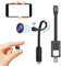 Mini Caméra sans Fil WiFi avec Prise USB, Caméra de sécurité, Petite Caméra Nounou HD 1080p avec Vision Nocturne, Détection de Mouvement, Visualisation à Distance, pour Android,