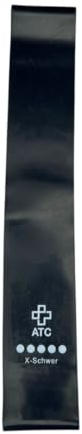 ATC Handels GmbH Fitnessbänder Loop 32x5,8cm in verschiedenen 5 Stärken - 1 oder 5 Stück - Naturlatex - für Kraftsport, Gymnastik - Widerstandsbänder, Sportband, Gymnastikband (1, extra schwer)