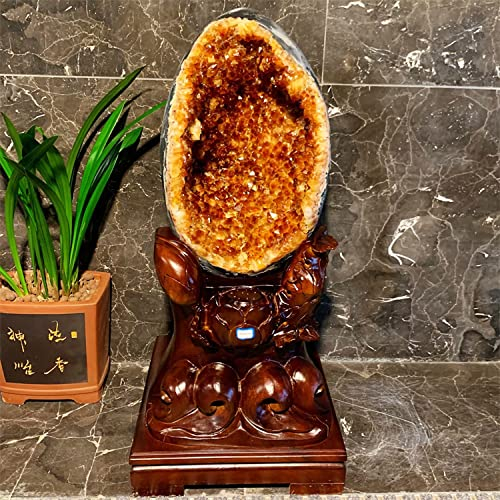 CZAOINCU Très Beau Naturel Violet Cry Cry Cry Cave décoration élimination Purification Chanceux Cristal Grotte Poly Piscine Sac Pierre Originale Collecte à Domicile