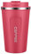 MOMSIV Coffee Cup, 380ml Vacuum Reusable Leakproof Double Wall Coffee Cup, Insulation Stainless Steel Eco-Friendly Travel Office Mug for Hot Coffee Tea and Cold Drinks, Rose-red