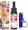 Kit de Resina UV Dura Resina UV Autonivelante Transparente como el Cristal 60 G con Lámpara UV Tiempo de Curado Rápido Inodoro Hecho de Materiales Ecológicos para Fundición y