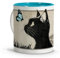 LolaPix Taza con Dibujo de Gato Estilo Anime. Tazas Originales para Regalar. Regalos Frikis Manga. Regalos para Amantes de los Gatos. Taza Otoño. Tazones Desayuno. Canecas engraçadas. Taza Gato Azul.
