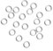 Clear Plastic Roman Blind Rings for Easy Cord Management Pack Sizes 20, 50, or 100 (50pcs)