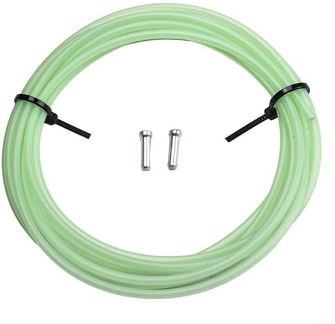 Gdfnmogo Bicycle Internal Cable Routing Tube Slick Lube Liner, For Bike Gear/Bicycle Cable Guide Tube, Brake Inner Cable, Bike Cable Housing(2.3 * 2.9 Green)