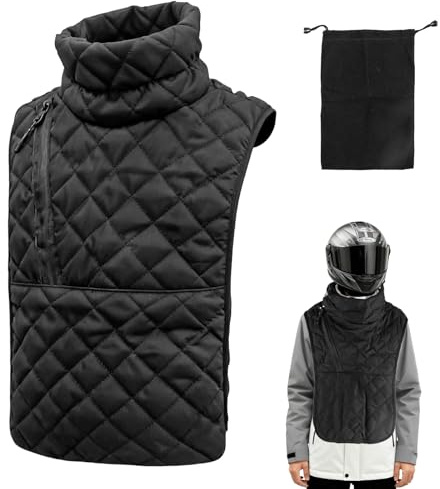 GBKDQQ Nackenwärmer Motorrad Halswärmer Motorrad, Halswärmer Herren Damen, Winter Warmer Schal für Männer Frauen Outdoor Sportarten, Radfahren, Skifahren