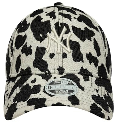 New Era 9Forty Damen Cap - Animal Cow MIDI New York Yankees