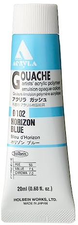 Holbein Acryla Gouache Horizon Blue (A) 20ml