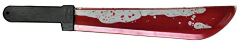 FunWorld Bleeding Machete/Scream Costume Prop Knife